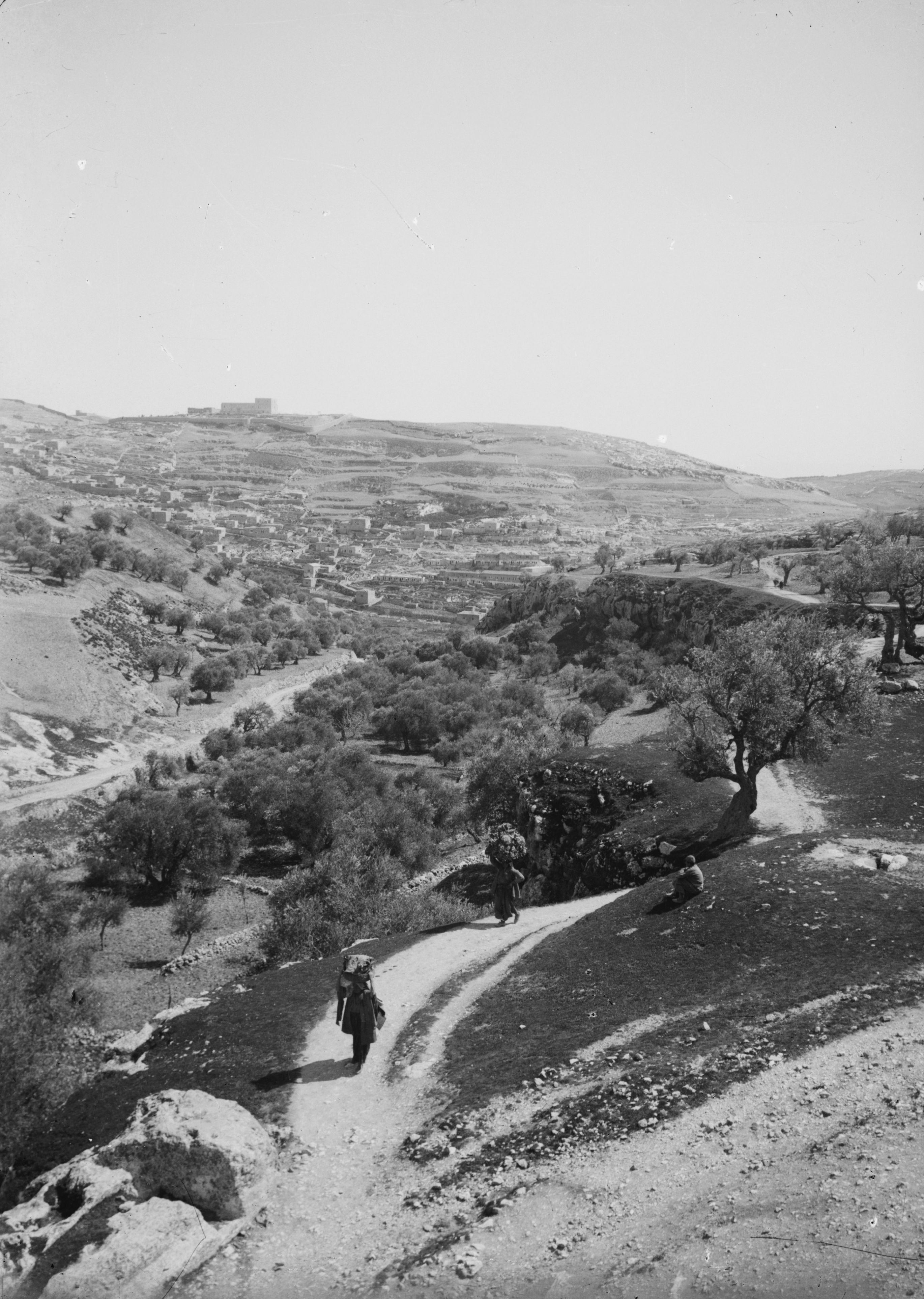 The Valley of Hinnom outside Jerusalem, early twentieth-century photograph